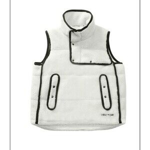 NEW Vector Orient Koan Insulated Vest in White Size XL Skiing Outdoors‎ Modern